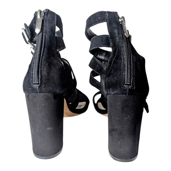 SAM EDELMAN Yasmina Black Strappy Sandals Size 7M - Picture 7 of 9